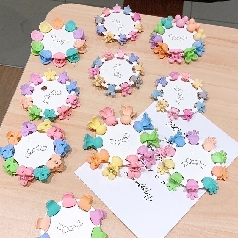 Colorful Korean Baby Hair Clips Candy Tone Small Hairpins Cute Girls Princess Headdress|Children's Hair Accessories