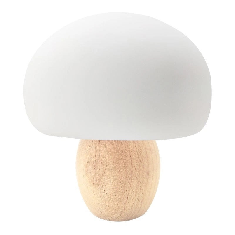 Seven-Color Silicone Mushroom Night Light Lamp with Charging, Timer, Small Table Lamp for Sleep and Feeding|Home Decor