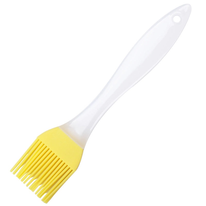 Small Silicone BBQ Oil Brush Non-Lint High Temp Baking Brush with Plastic Handle | Kitchen Tools & Accessories