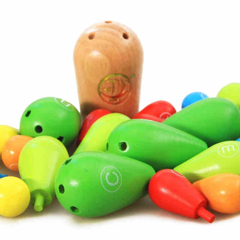 Wooden Letter Insertion Puzzle Cactus Palm Educational Toy for Kids | Educational Toys & Learning Aids