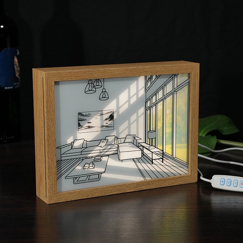 Creative DIY Hollow Light Photo Frame Manufacturer | Home Decor & Lighting