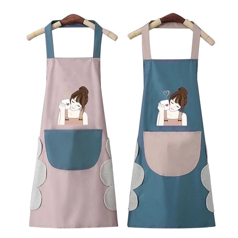 Cute Cartoon PVC Apron for Kids | Kitchen & Dining Accessories