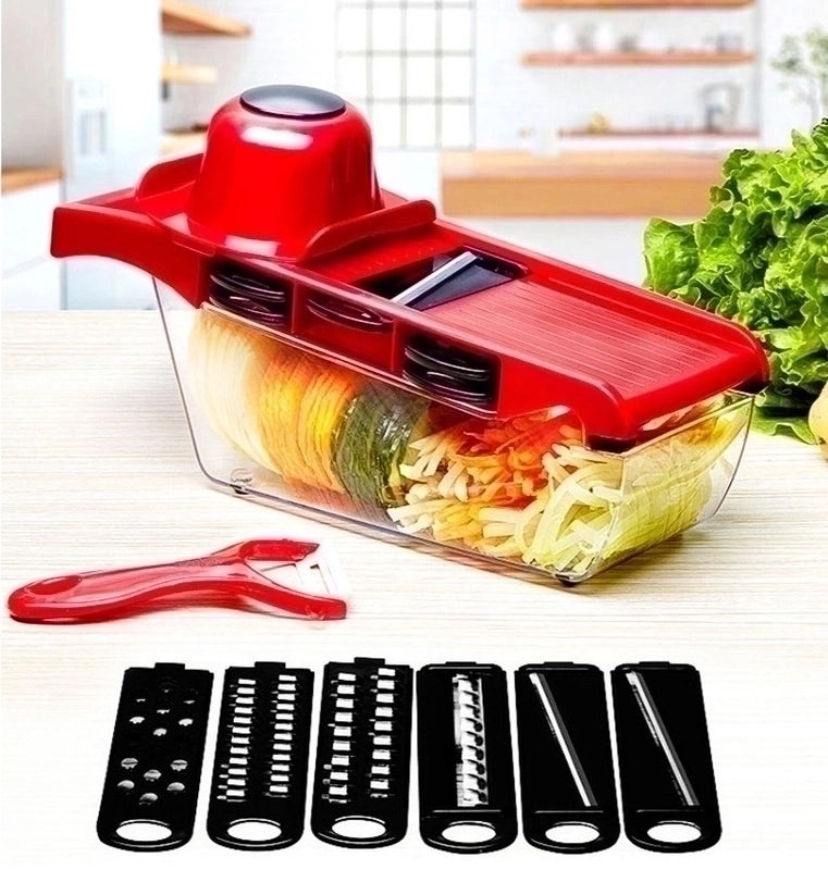 Minimalist Color Block ABS Vegetable Chopper - Single Piece | Kitchen Gadgets & Tools