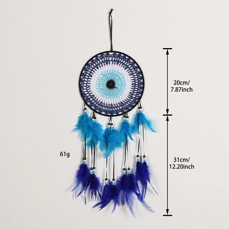 Minimalist Evil Eye Iron Pendant Wall Hanging|Home Decor Wall Art