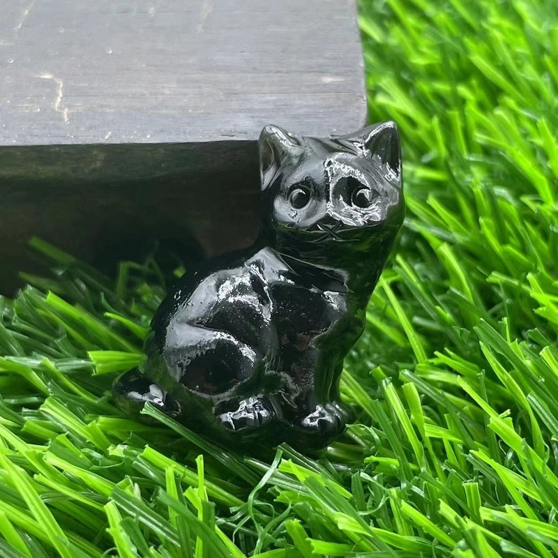 Adorable Gemstone Animal Figurines Decorative Artificial Ornaments|Home Decor