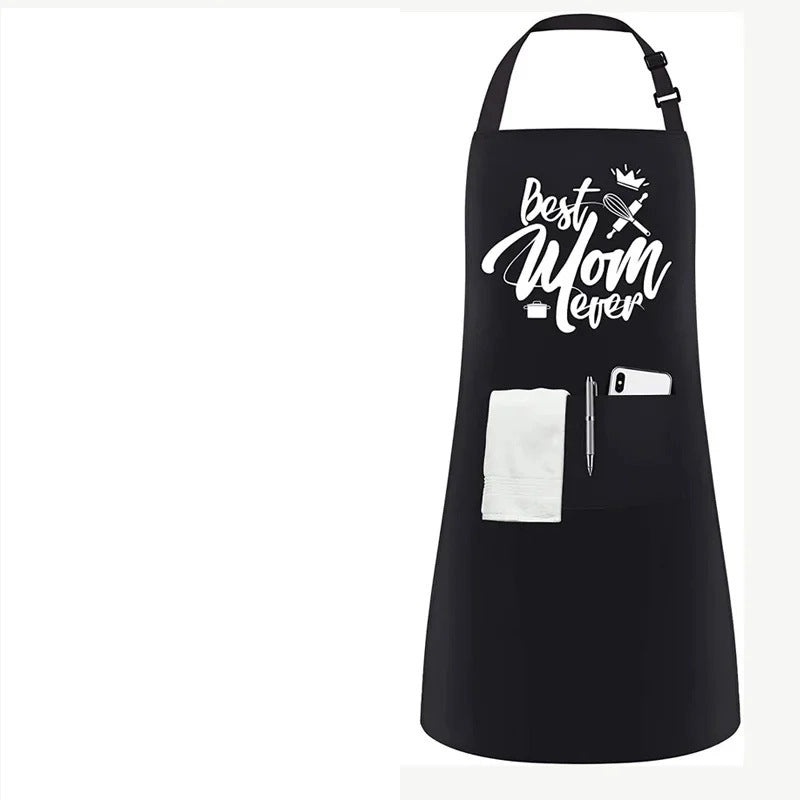 Best Mom Dad Apron Gift for Parents Father's Day Mother's Day Birthday Holiday|Kitchen & Dining Accessories