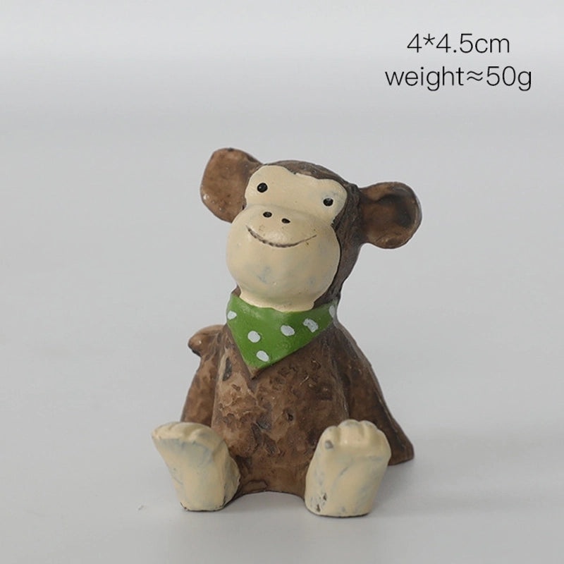 Adorable Cartoon Resin Figurines Decorative Artificial Ornaments for Home|Home Decor