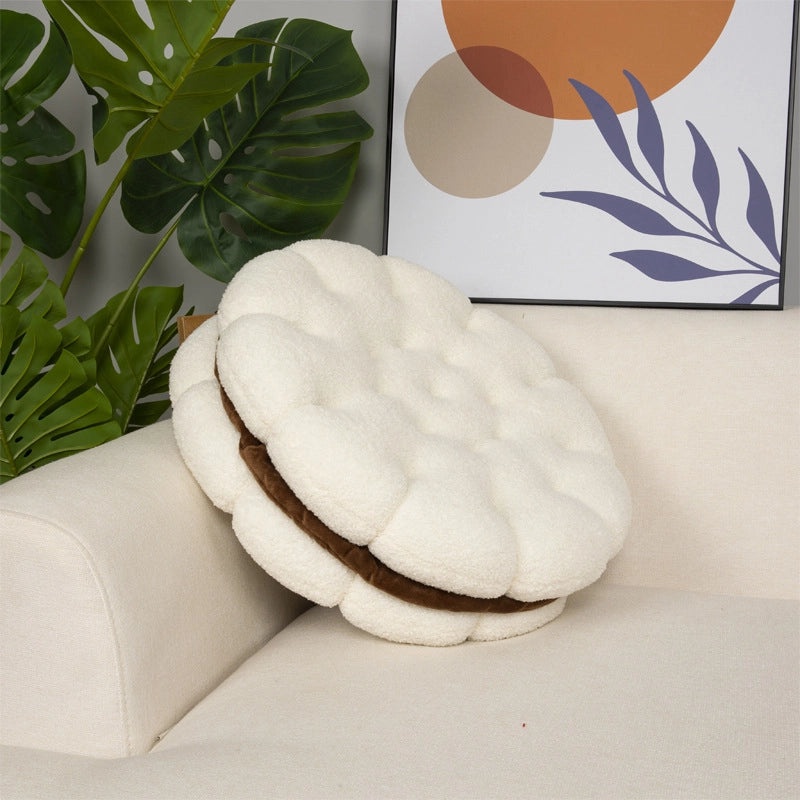 Creative Lamb Fleece Cushion Soft Sofa Pillow Office Waist Support Bedside Comfort Pillow|Home Decor Cushions