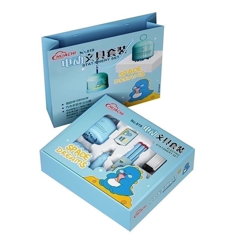Cartoon Kids Stationery Set for Children's Day | Children's School Supplies