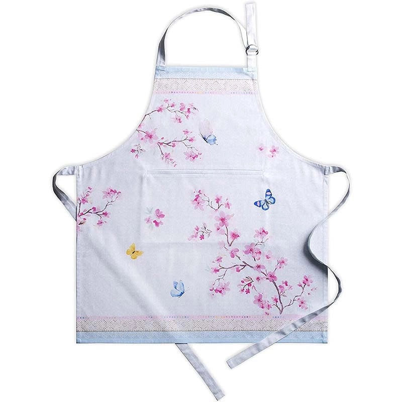 Digital Printed Neck Apron for Kitchen Gardening Cafe Work Retro Style | Kitchen & Dining Aprons
