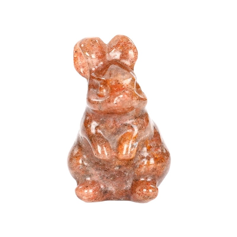 5 Pieces Minimalist Rabbit Crystal Figurines for Home Decor|Home Decor & Ornaments