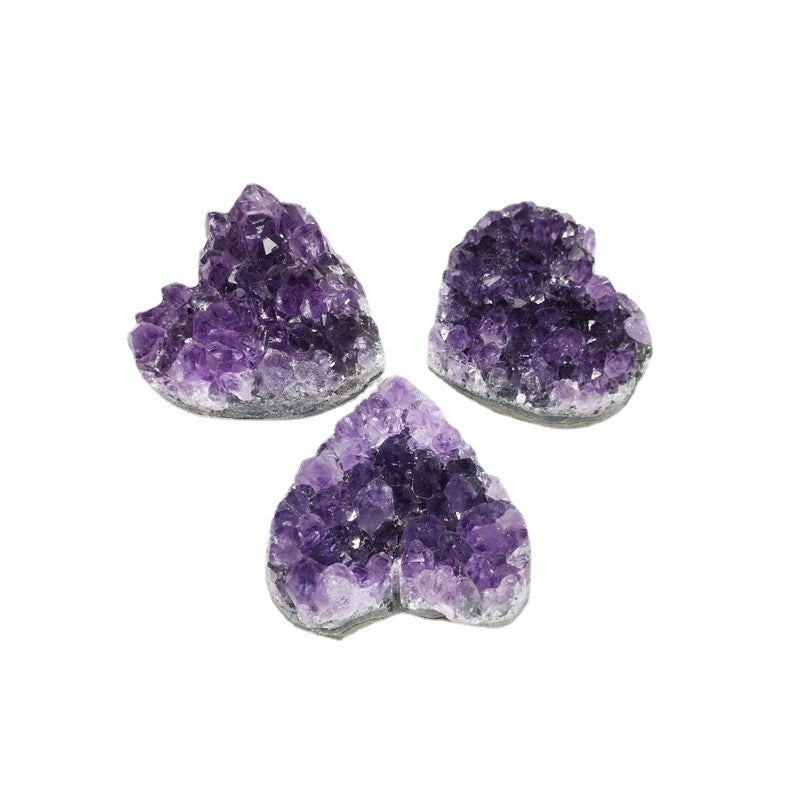 Natural Amethyst Cluster Raw Crystal Specimen for Home Decor | Crystal Ornaments