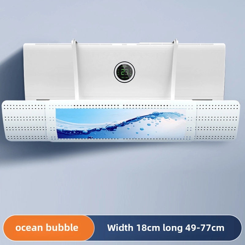 Retractable Universal Air Conditioner Wind Deflector for Pregnant Women and Children | Home & Living Accessories