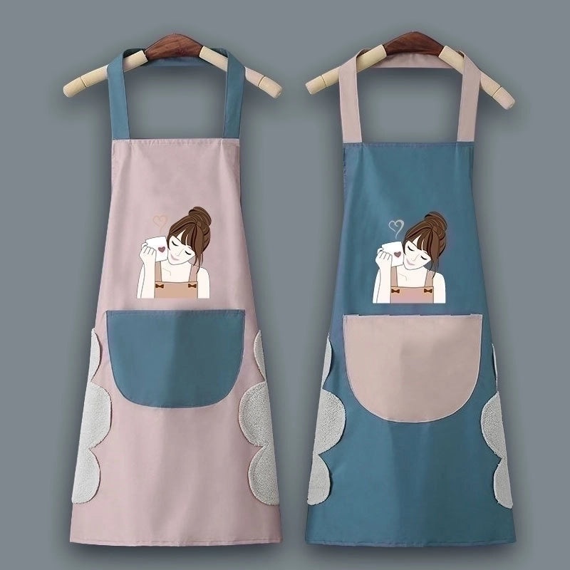 Cute Cartoon PVC Apron for Kids | Kitchen & Dining Accessories
