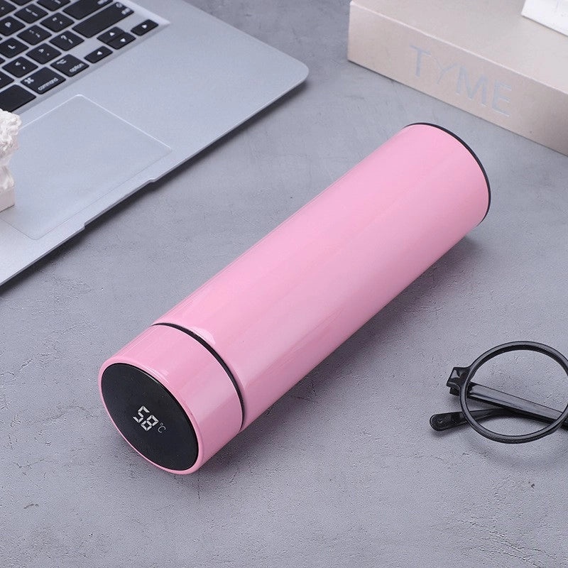 Solid Color 304/201 Stainless Steel Thermos Cup - Durable Casual Insulated Drinkware|Drinkware & Thermoses