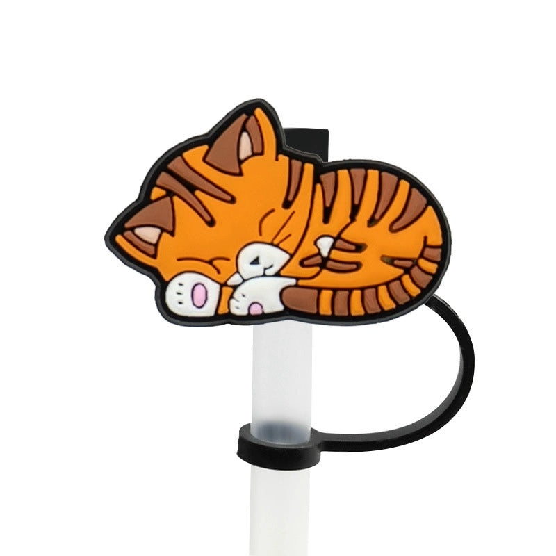 Animal PVC Straw Hat Decorative Cap for Casual Vacation Use | Summer Accessories
