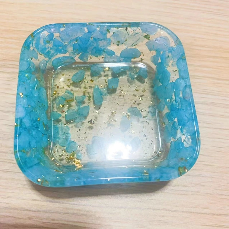 Minimalist Heart Shaped Resin Crystal Pendant Necklace|Jewelry & Accessories