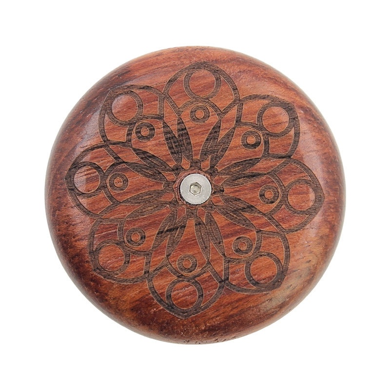 Round Rosewood UFO Bread Knife Soft French Stick Carving Double-Sided Baking Tool|Kitchen Accessories