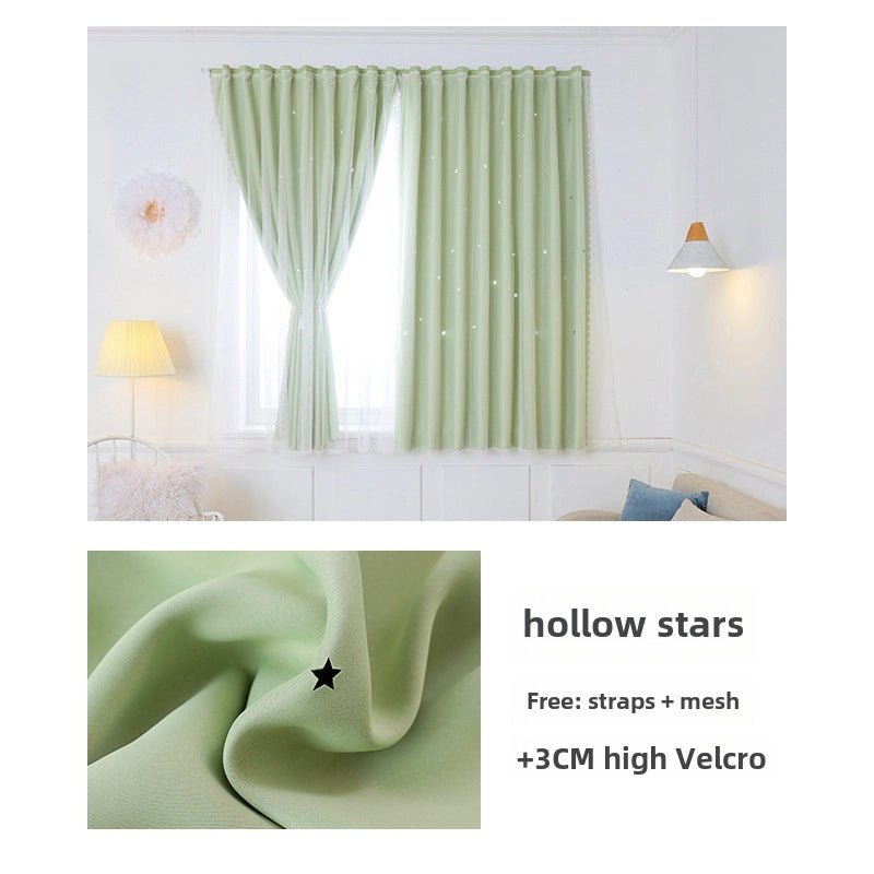 无痕免打孔遮光窗帘贴|家居日用窗帘遮阳用品