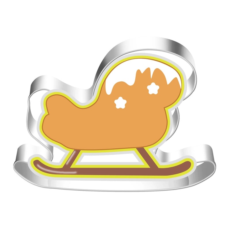 Minimalist Christmas Star Snowflake Stainless Steel Bakeware Single Piece|Kitchen & Dining