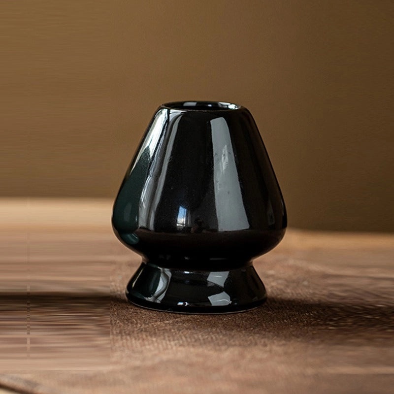 Japanese-style Matcha Bamboo Tea Ceremony Set with Stirring Brush and Wipe | Tea Accessories