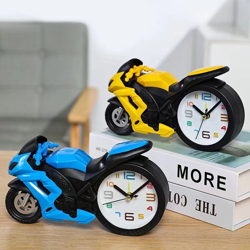 Retro Musical Instrument Train Bicycle Plastic Alarm Clock Decorative Ornament|Home Decor & Clocks