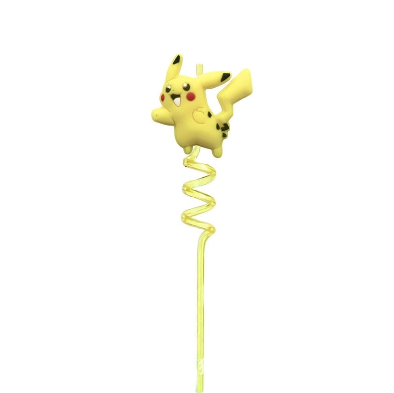 Pokémon Themed Creative Personality Party Decorative Straw|Party Supplies