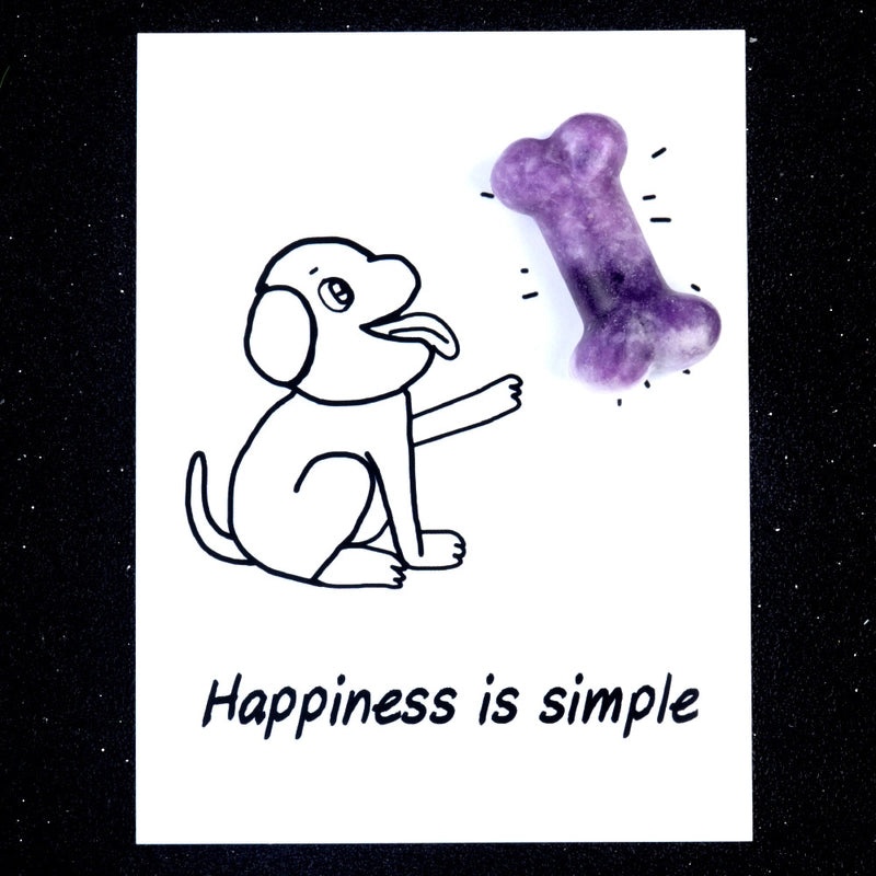 Minimalist Dog Bone Agate Pendant Unisex Jewelry Natural Stone Gemstone Accessories|Jewelry & Accessories