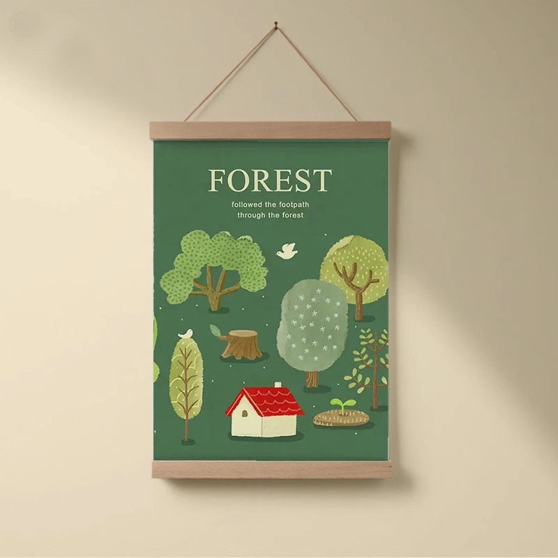 Rustic Letter Tree Wall Decor | Wall Art