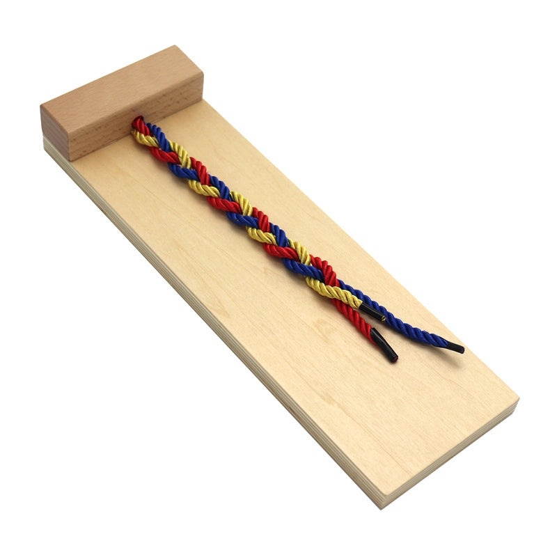 Children's Educational Braiding Toy Wooden Teaching Aid Early Learning Game for Babies|Early Education Toys