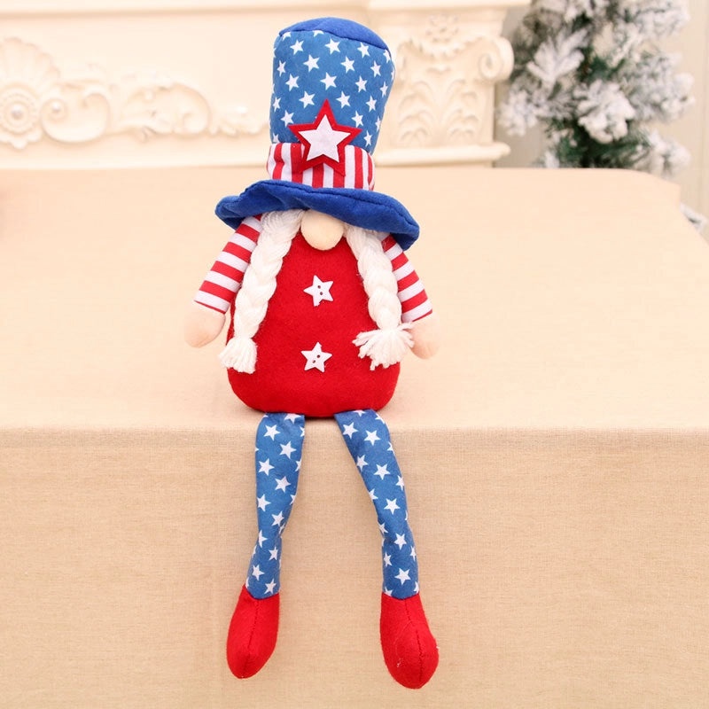 Adorable Minimalist Star-Patterned Doll Keychain|Accessories