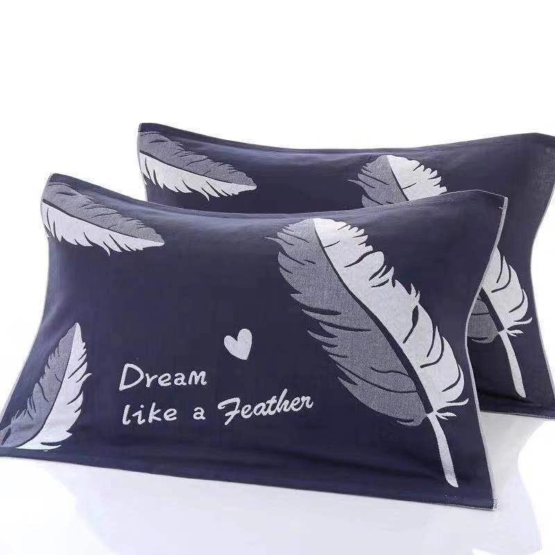 Thickened Gauze Cotton Pillow Towel Breathable Comfortable Dirt-resistant Headband for Adults and Students|Home Textile