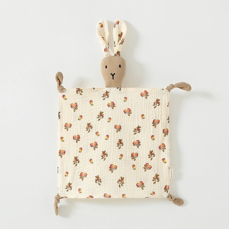 Soft Cotton Baby Rabbit Soothing Doll Blanket with Antennae | Baby Comfort Toys
