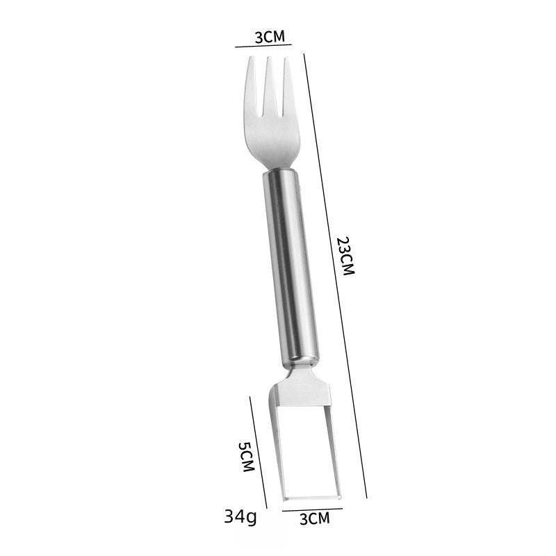 Double Watermelon Cutter and Fruit Fork | Kitchen Tools