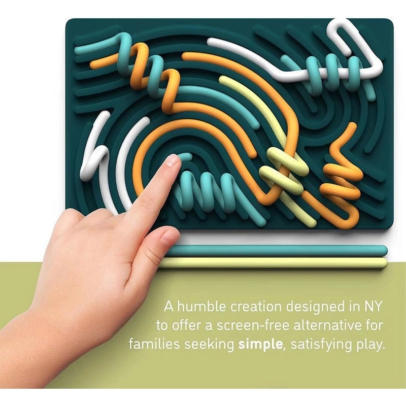 Kids Silicone Bubble Pop Toy | Educational Sensory Decompression Activity Board | Children's Stress Relief Toy | Sensory Learning Games | Sensory