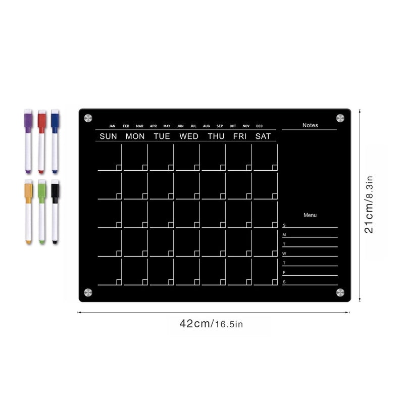 Minimalist Transparent Colored Resin Refrigerator Magnet | Home Decor