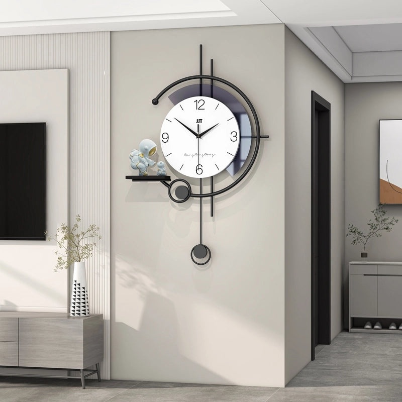 Modern Minimalist Wall Clock for Living Room | Home Decor & Wall Clocks