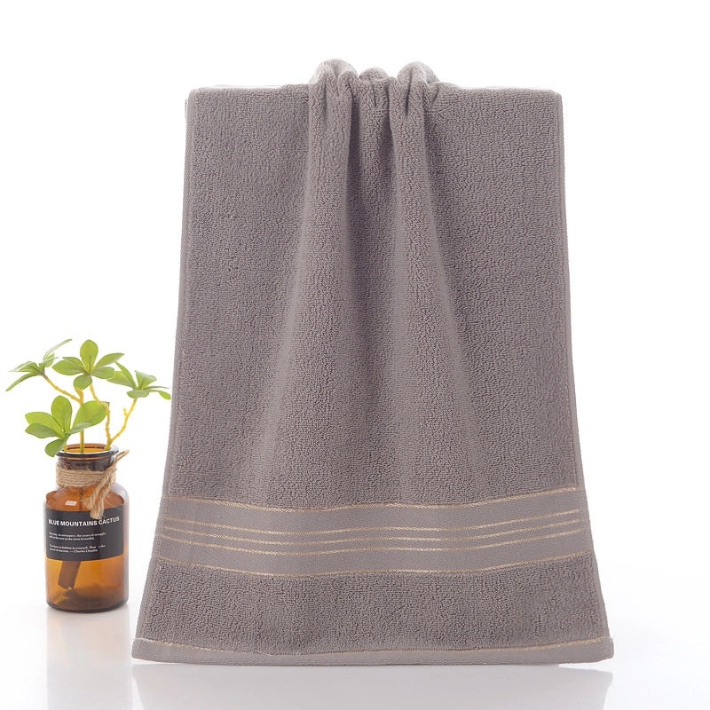 Thickened Pure Cotton Face Towel for Adults Household Water Pattern 32-Strand Durable Daily Use|Home & Living - Towels & Linens