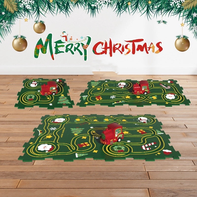 Christmas Tree and Snowman Puzzle Toys | Holiday Decorations