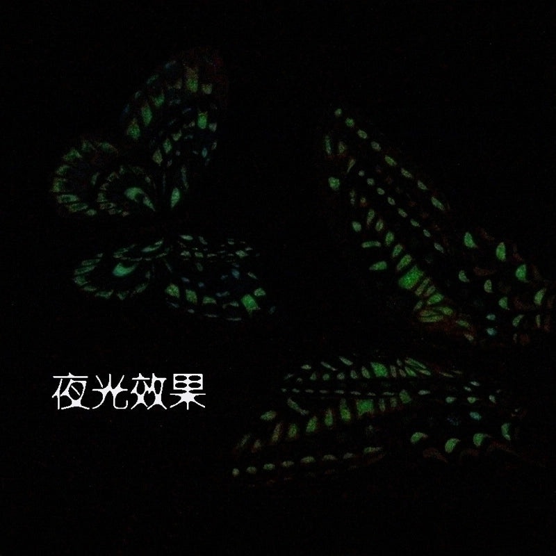 Glow in the Dark 3D Double-Layer Butterfly Wall Decals|Home Decor Wall Stickers