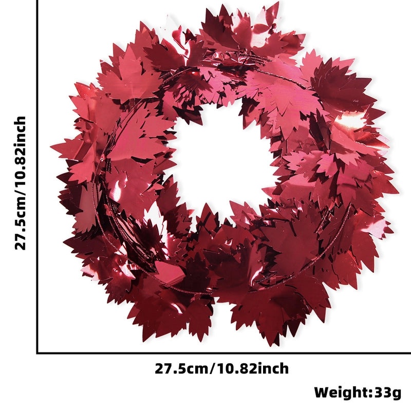 Thanksgiving Maple Leaf Hanging Ornaments Nordic Classic Metal Decor for Harvest Festival|Home Decor