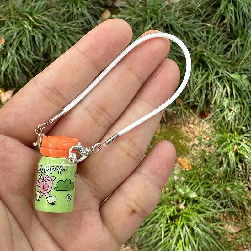 Mini Kettle Thermos Charm Small Bottle Pendant Cute Doll Accessory for DIY Jewelry | Jewelry Accessories