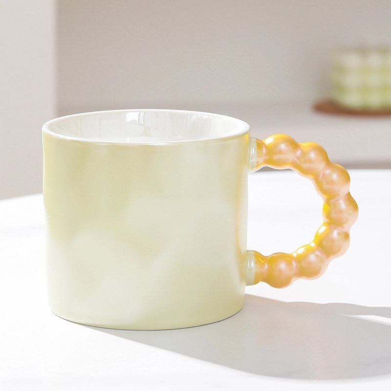 White Porcelain Water Bottle for Casual Vacation Use 1 Piece | Travel Accessories