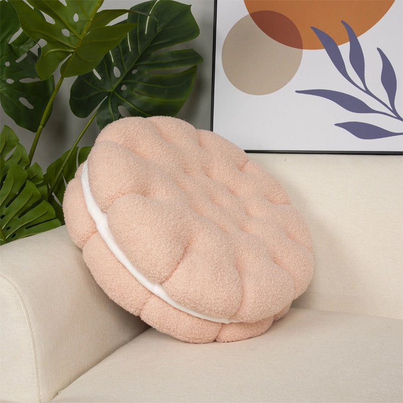 Creative Lamb Fleece Cushion Soft Sofa Pillow Office Waist Support Bedside Comfort Pillow|Home Decor Cushions