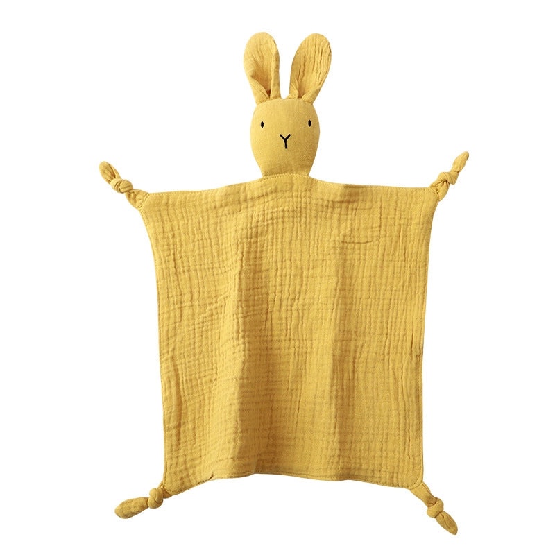 Soft Cotton Baby Comforter Blanket Plush Rabbit Doll | Baby Toys & Comforters