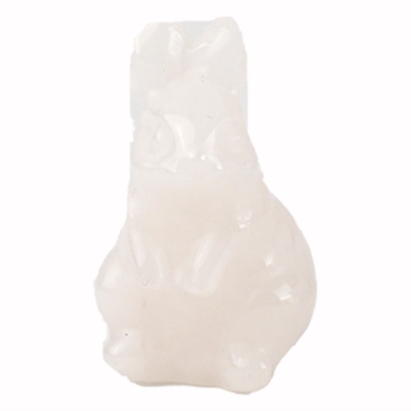 5 Pieces Minimalist Rabbit Crystal Figurines for Home Decor|Home Decor & Ornaments