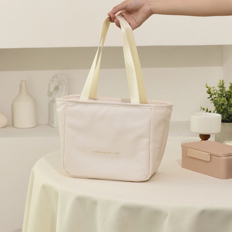 Portable Foldable Insulated Lunch Bag High-end Simple Windproof Storage Bag|Lunch Bags & Coolers