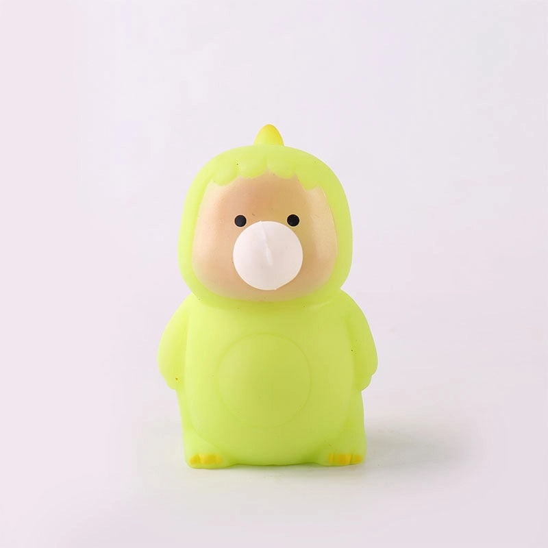 Christmas Stress Relief Squeeze Puff Bubble Toy Cartoon Rebound Doll Vinyl Decompression Fun|Stress Relief Toys