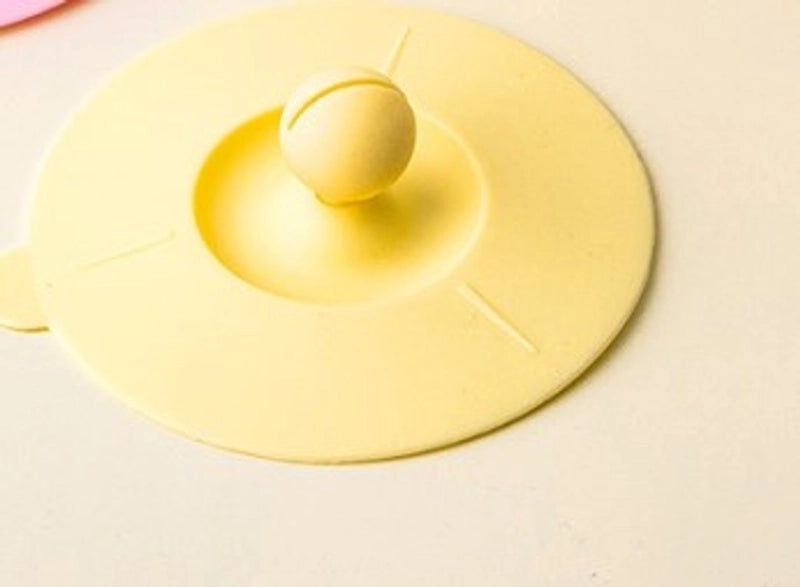 Silicone Cup Lid in Solid Color for Everyday Use|Drinkware Accessories