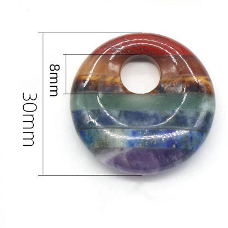 Natural Amethyst & Jade Multi-Stone Crystal Pendant | Jewelry Accessories